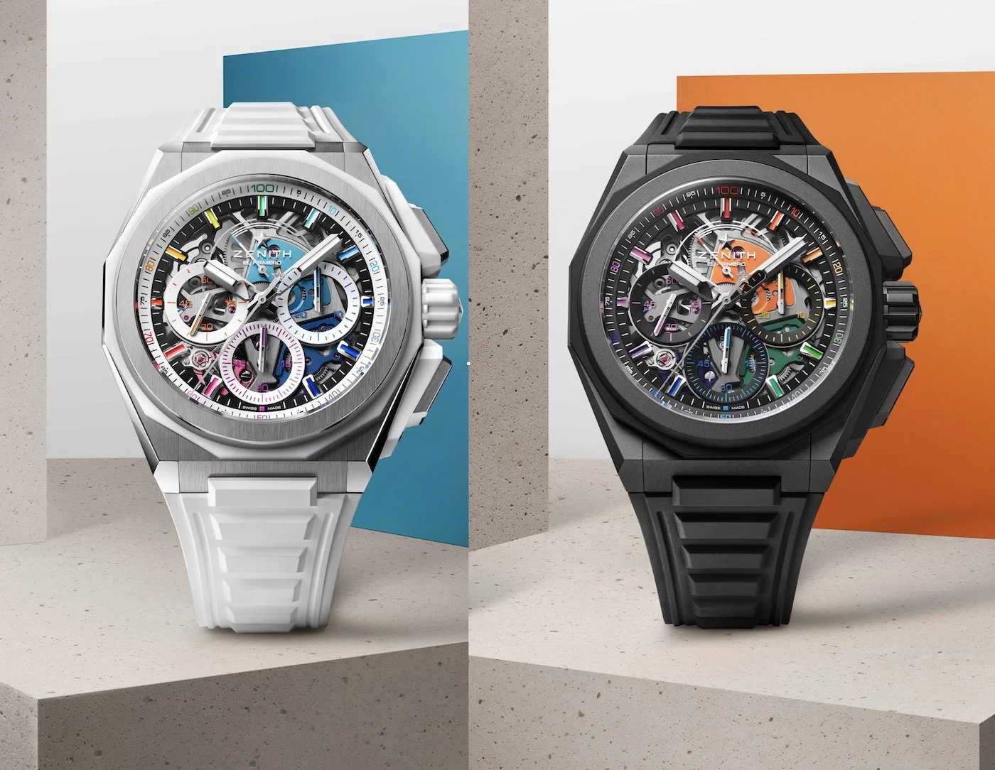 Introducing: Zenith DEFY Extreme Chroma. Two High-Frequency 1